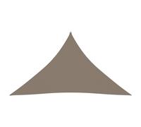 Berkfield Home Sunshade Sail Oxford Fabric Triangular 5x5x6 m Taupe in Beige Berkfield Home Beige