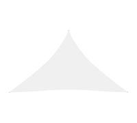 Berkfield Home Sunshade Sail Oxford Fabric Triangular 5x5x6 m White Berkfield Home White