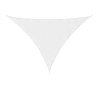 Berkfield Home Sunshade Sail Oxford Fabric Triangular 5x6x6 m White Berkfield Home White