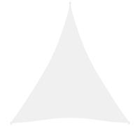 Berkfield Home Sunshade Sail Oxford Fabric Triangular 5x6x6 m White Berkfield Home White