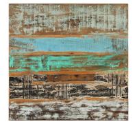 Berkfield Home Table Dining Table 82x80x76 cm Solid Reclaimed Wood | Size: 82 x 80 x 76 cm Berkfield Home Multicolor 82 x 80 x 76 cm