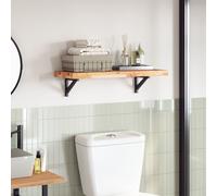 Berkfield Home Table Top 100x30x4 cm Rectangular Solid Wood Acacia in Brown | Size: 100 x 30 x 4 cm Berkfield Home Brown 100 x 30 x 4 cm