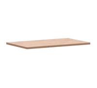 Berkfield Home Table Top 100x60x2.5 cm Rectangular Solid Wood Beech in Light Oak Berkfield Home Light Oak 100x60x2.5 cm