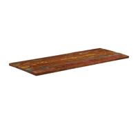 Berkfield Home Table Top 140x60x2.5 cm Rectangular Solid Wood Reclaimed in Brown Berkfield Home Brown 140x60x2.5 cm