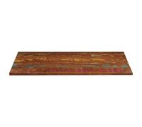 Berkfield Home Table Top 140x60x2.5 cm Rectangular Solid Wood Reclaimed in Brown Berkfield Home Brown 140x60x2.5 cm