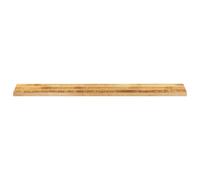 Berkfield Home Table Top 180x30x2.5 cm Rectangular Solid Wood Rough Mango in Brown Berkfield Home Brown 180x30x2.5 cm