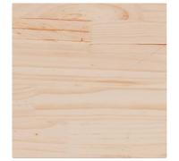 Berkfield Home Table Top 40x40x1.7 cm Square Solid Wood Pine in Light Tan Berkfield Home Light Tan 40x40x1.7 cm