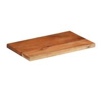 Berkfield Home Table Top 50x30x3.8 cm Rectangular Solid Wood Acacia in Brown Berkfield Home Brown 50x30x3.8 cm