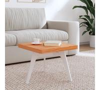 Berkfield Home Table Top 50x50x4 cm Square Solid Wood Beech in Brown | Size: 50 x 50 x 4 cm Berkfield Home Brown 50 x 50 x 4 cm