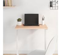 Berkfield Home Table Top 60x40x1.5 cm Rectangular Solid Wood Beech in Brown Berkfield Home Brown 60x40x1.5 cm