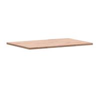 Berkfield Home Table Top 60x40x1.5 cm Rectangular Solid Wood Beech in Natural Berkfield Home Natural 60x40x1.5 cm