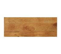 Berkfield Home Table Top 90x20x2.5 cm Rectangular Solid Wood Mango in Brown Berkfield Home Brown 90x20x2.5 cm