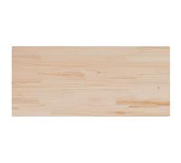 Berkfield Home Table Top 90x40x2.5 cm Rectangular Solid Wood Pine in Light Tan Berkfield Home Light Tan 90x40x2.5 cm