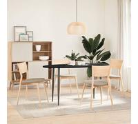 Berkfield Home Table Top Dark Brown 140x60x2 cm Solid Wood Oak Oval | Size: 140 x 60 x 2 cm Berkfield Home Brown 140 x 60 x 2 cm