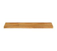 Berkfield Home Table Top Live Edge 110x40x3.8 cm Solid Wood Mango in Brown Berkfield Home Brown 110x40x3.8 cm
