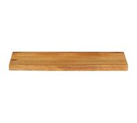 Berkfield Home Table Top Live Edge 90x40x2.5 cm Solid Wood Mango in Brown Berkfield Home Brown 90x40x2.5 cm