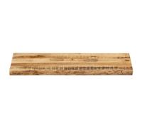 Berkfield Home Table Top Live Edge 90x40x2.5 cm Solid Wood Rough Mango in Brown Berkfield Home Brown 90x40x2.5 cm