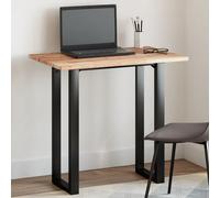 Berkfield Home Table Top Rectangular 80x50x2 cm Solid Wood Acacia in Brown | Size: 80 x 50 x 2 cm Berkfield Home Brown 80 x 50 x 2 cm