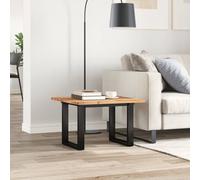 Berkfield Home Table Top Square 60x60x2 cm Solid Wood Acacia in Brown | Size: 60 x 60 x 2 cm Berkfield Home Brown 60 x 60 x 2 cm