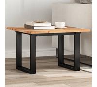 Berkfield Home Table Top Square 60x60x2 cm Solid Wood Acacia in Brown | Size: 60 x 60 x 2 cm Berkfield Home Brown 60 x 60 x 2 cm