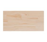 Berkfield Home Table Tops 2 pcs 60x30x1.7 cm Rectangular Solid Wood Pine in Natural Berkfield Home Natural 60x30x1.7 cm