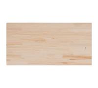 Berkfield Home Table Tops 4 pcs 100x50x2.5 cm Rectangular Solid Wood Pine in Natural Berkfield Home Natural 100x50x2.5 cm