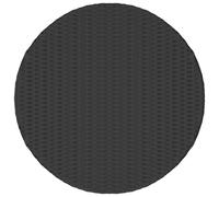 Berkfield Home Tea Table Black 68x68x30 cm Poly Rattan | Size: 68 x 68 x 30 cm Berkfield Home Black 68 x 68 x 30 cm