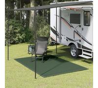 Berkfield Home Tent Carpet 250x300 cm HDPE Green in Black Berkfield Home Black 250x300 cm