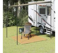 Berkfield Home Tent Carpet Sand 200x200 cm HDPE Berkfield Home Multicolor 200x200 cm