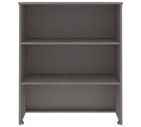 Berkfield Home Top for Highboard HAMAR Light Grey 85x35x100cm Solid Wood Pine | Size: 85 x 35 x 100 cm Berkfield Home Grey 85 x 35 x 100 cm
