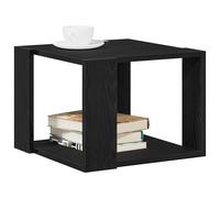 Berkfield Home Traditional Coffee Table Black oak 40x40x30 cm Engineered wood | Size: 40 x 40 x 30 cm Berkfield Home Black 40 x 40 x 30 cm