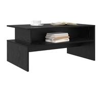 Berkfield Home Traditional Coffee Table Black oak 90 x 55 x 42.5 cm Engineered wood Berkfield Home Black 90 x 55 x 42.5 cm