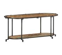 Berkfield Home TV Cabinet 100x42x40 cm Solid Wood Reclaimed in Brown | Size: 100 x 42 x 40 cm Berkfield Home Brown 100 x 42 x 40 cm