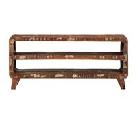 Berkfield Home TV Cabinet 105x46x32 cm Solid Wood Reclaimed in Brown | Size: 105 x 46 x 32 cm Berkfield Home Brown 105 x 46 x 32 cm