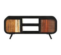 Berkfield Home TV Cabinet 110x30x45 cm Solid Reclaimed Wood | Size: 110 x 30 x 45 cm Berkfield Home Multicolor 110 x 30 x 45 cm