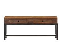 Berkfield Home TV Cabinet 110x30x46 cm Solid Wood Reclaimed in Brown | Size: 110 x 30 x 46 cm Berkfield Home Brown 110 x 30 x 46 cm