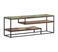 Berkfield Home TV Cabinet 130x30x45 cm Solid Reclaimed Wood in Brown | Size: 130 x 30 x 45 cm Berkfield Home Brown 130 x 30 x 45 cm