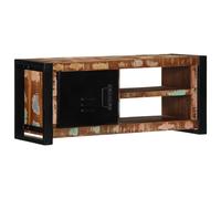 Berkfield Home TV Cabinet 80x30x35 cm Solid Wood Reclaimed in Brown | Size: 80 x 30 x 35 cm Berkfield Home Brown 80 x 30 x 35 cm