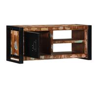 Berkfield Home TV Cabinet 80x30x35 cm Solid Wood Reclaimed | Size: 80 x 30 x 35 cm Berkfield Home Multicolor 80 x 30 x 35 cm