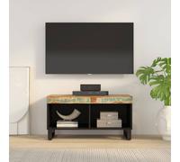 Berkfield Home TV Cabinet 85x33x43.5 cm Solid Wood Reclaimed Berkfield Home Multicolor 85x33x43.5 cm