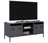 Berkfield Home TV Cabinet Anthracite 101.5x39x43.5 cm Cold-rolled Steel Berkfield Home Multicolor 101.5x39x43.5 cm