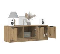 Berkfield Home TV Cabinet Artisan Oak 102x35x36.5 cm Engineered Wood in Brown Berkfield Home Brown 102x35x36.5 cm