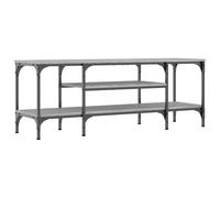 Berkfield Home TV Cabinet Grey Sonoma 121x35x45 cm Engineered Wood&Iron | Size: 121 x 35 x 45 cm Berkfield Home Grey 121 x 35 x 45 cm