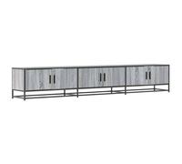 Berkfield Home TV Cabinet Grey Sonoma 240x35x41 cm Engineered Wood | Size: 240 x 35 x 41 cm Berkfield Home Grey 240 x 35 x 41 cm
