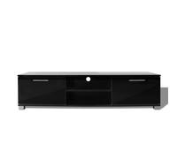 Berkfield Home TV Cabinet High-Gloss Black 120x40.3x34.7 cm Berkfield Home Black 120x40.3x34.7 cm