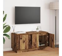 Berkfield Home TV Cabinet Old Wood 100x38x49 cm Engineered Wood in Brown | Size: 100 x 38 x 49 cm Berkfield Home Brown 100 x 38 x 49 cm