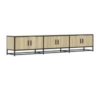Berkfield Home TV Cabinet Sonoma Oak 210x35x41 cm Engineered Wood in Brown | Size: 210 x 35 x 41 cm Berkfield Home Brown 210 x 35 x 41 cm