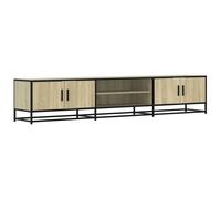 Berkfield Home TV Cabinet Sonoma Oak 210x35x41 cm Engineered Wood in Brown | Size: 210 x 35 x 41 cm Berkfield Home Brown 210 x 35 x 41 cm