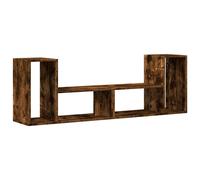 Berkfield Home TV Cabinets 2 pcs Smoked Oak 75x30x50 cm Engineered Wood in Brown | Size: 75 x 30 x 50 cm Berkfield Home Brown 75 x 30 x 50 cm