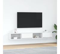 Berkfield Home TV Cabinets 2 pcs White 100x31x25.5 cm Engineered Wood Berkfield Home White 100x31x25.5 cm
